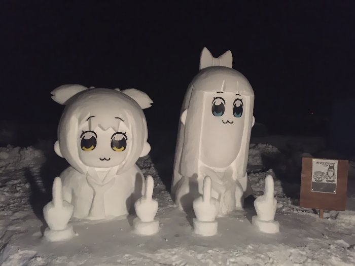 Sněhuláci v Japonsku 9 Sněhuláci v Japonsku 9