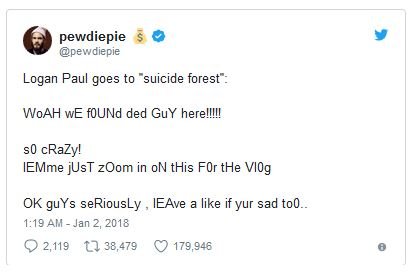 Logan Paul - kontroverze 6 Logan Paul - kontroverze 6