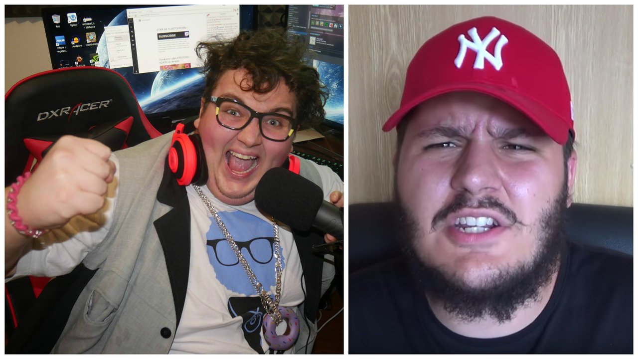 Dva youtubeři si jdou po krku. Dva youtubeři si jdou po krku.