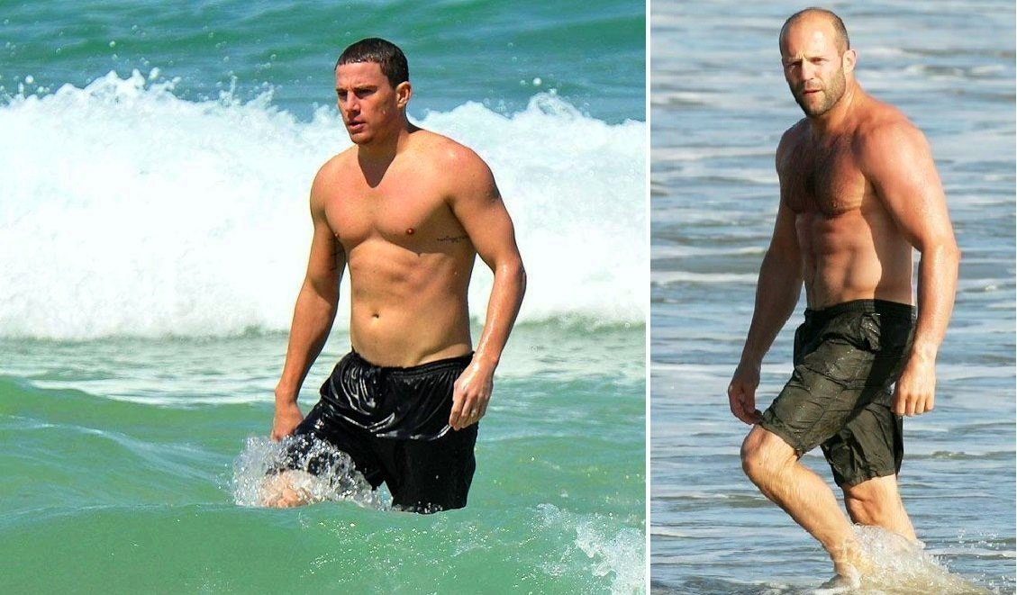 Sexy mužská těla ve vlnách Sexy mužská těla ve vlnách
