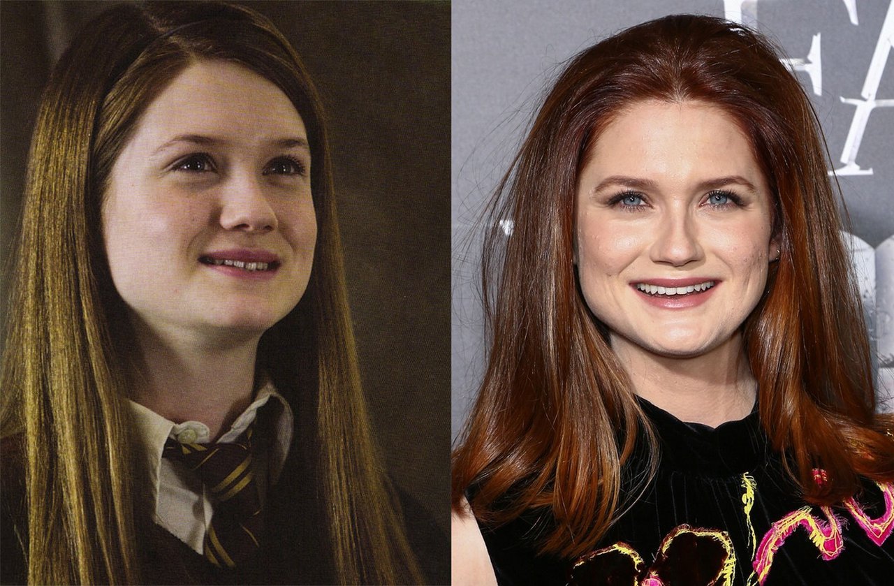 Bonnie Wright jako Ginny Weasley Bonnie Wright jako Ginny Weasley