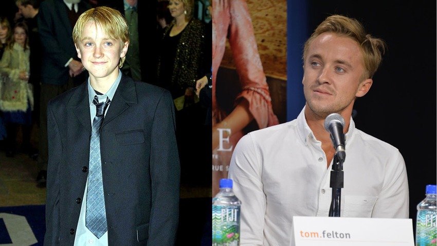 Tom Felton vypadá sice trochu znaveně po letech točení, vyrostl z něj však pěkný fešák Tom Felton vypadá sice trochu znaveně po letech točení, vyrostl z něj však pěkný fešák