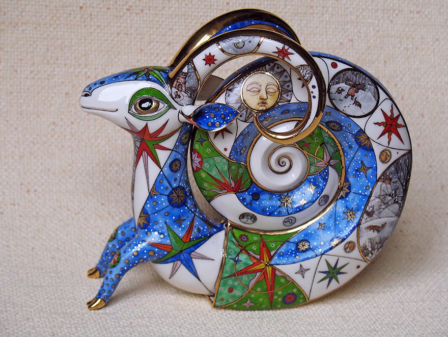Dva ukrajinští umělci vytvářejí krásná díla z porcelánu! - Obrázek 6 Dva ukrajinští umělci vytvářejí krásná díla z porcelánu! - Obrázek 6