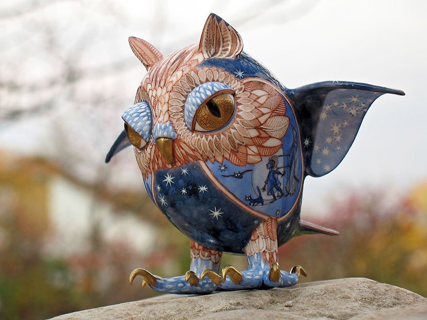 Dva ukrajinští umělci vytvářejí krásná díla z porcelánu! - Obrázek 8 Dva ukrajinští umělci vytvářejí krásná díla z porcelánu! - Obrázek 8