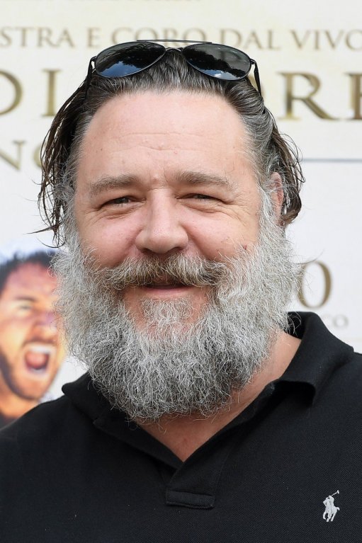 Šedivý vousáč Russell Crowe. Šedivý vousáč Russell Crowe.