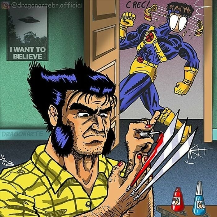 Co dělají komiksové postavy za zavřenými dveřmi? 4 Co dělají komiksové postavy za zavřenými dveřmi? 4