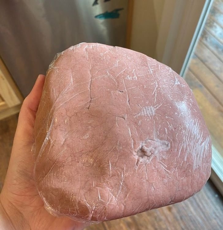 Když těsto připomíná lidský orgán. Když těsto připomíná lidský orgán.