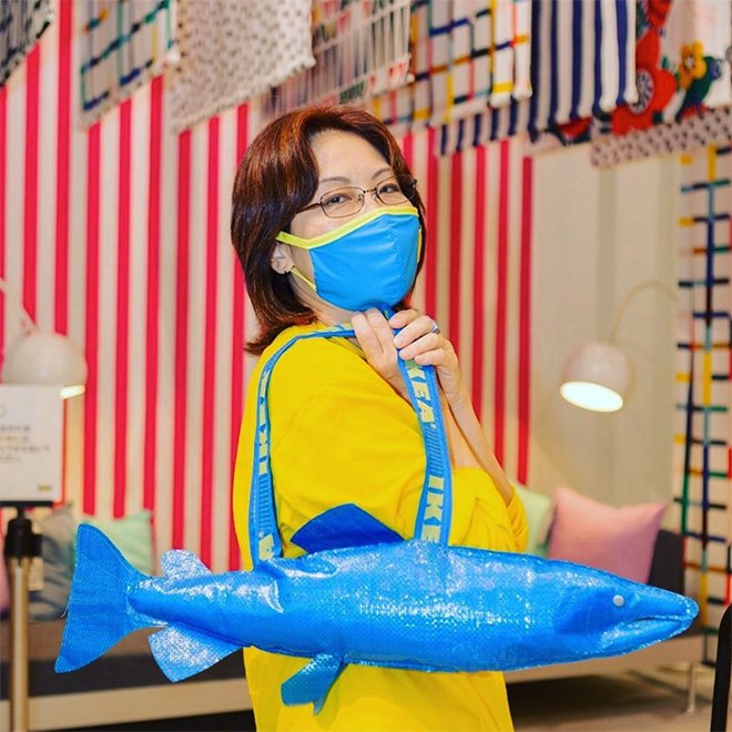 Kreativní móda z IKEA tašek 14 Kreativní móda z IKEA tašek 14