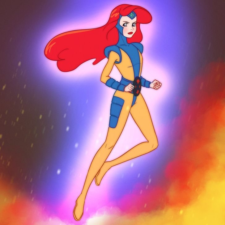 Ariel - Jean Grey Ariel - Jean Grey