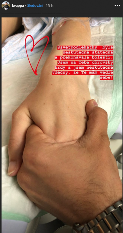 Její snoubenec Tomáš sdílel na Instagramu dojemné fotky. Její snoubenec Tomáš sdílel na Instagramu dojemné fotky.