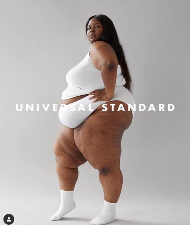 Obézní modelka 1 Obézní modelka 1
