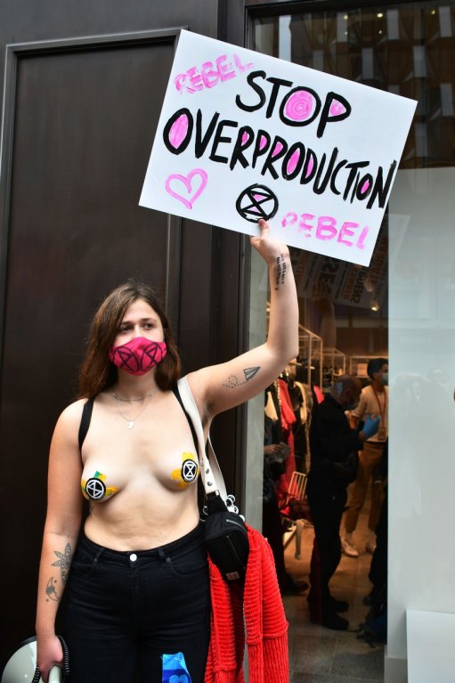Protest v Londýně Protest v Londýně
