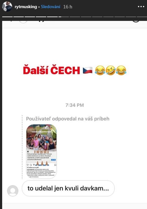 Češi Rytmusovi nadávali za jeho pochvalu odvážné ženě. Češi Rytmusovi nadávali za jeho pochvalu odvážné ženě.