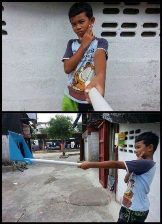 Trochu jiná selfie tyč Trochu jiná selfie tyč