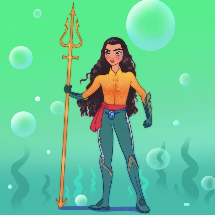 Moana - Aquaman Moana - Aquaman