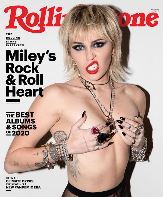 Zpěvačka Miley Cyrus se nahoty nebojí Zpěvačka Miley Cyrus se nahoty nebojí