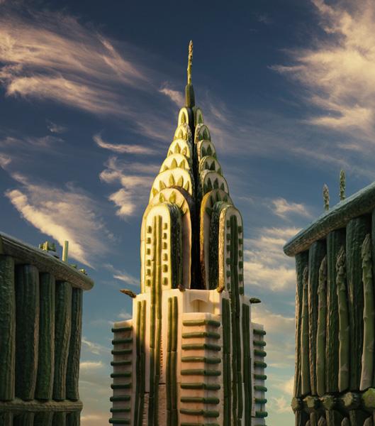Krajinky z jídla - Chrysler Building Krajinky z jídla - Chrysler Building