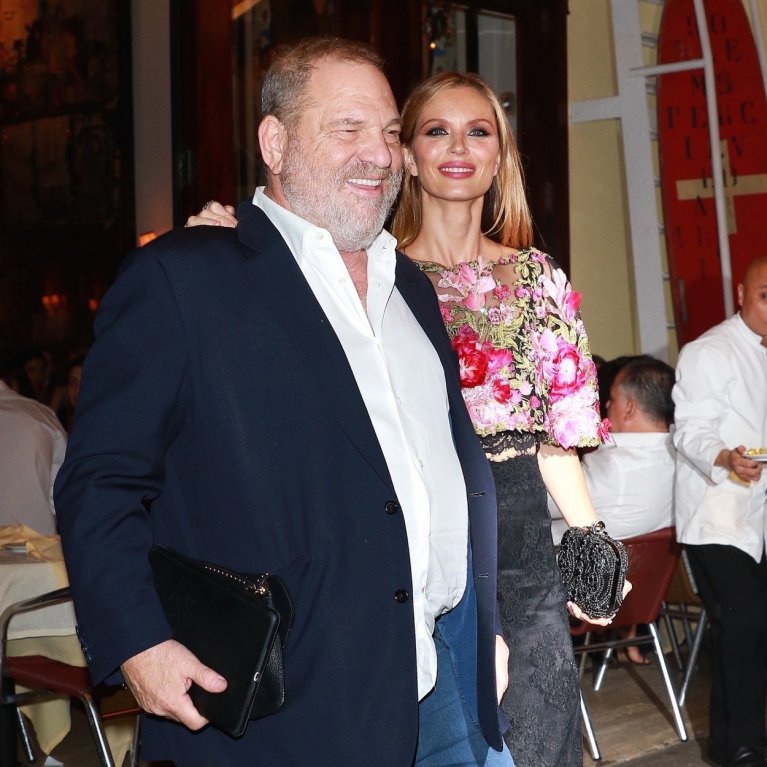 Harvey Weinstein a jeho manželka Harvey Weinstein a jeho manželka