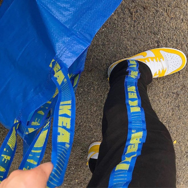 Kreativní móda z IKEA tašek 7 Kreativní móda z IKEA tašek 7