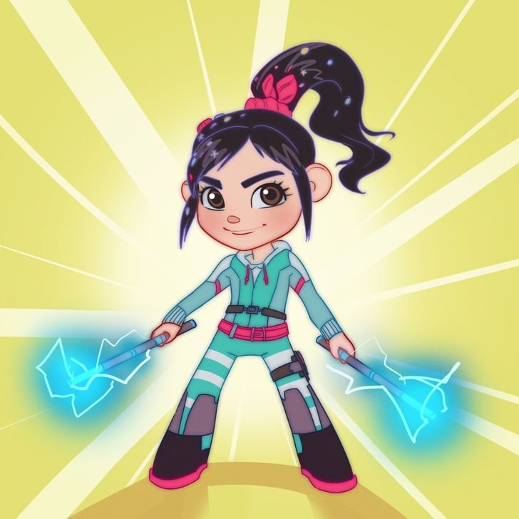 Vanellope von Schweetz - Black Widow Vanellope von Schweetz - Black Widow