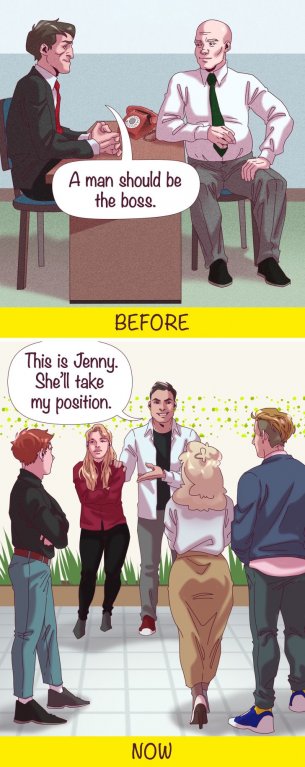 Žena nemůže být šéfem Žena nemůže být šéfem