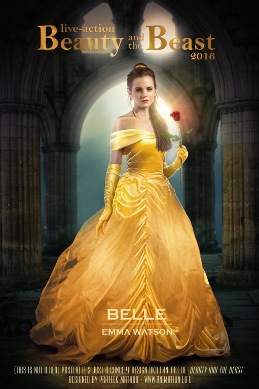 Originál - Emma Watson jako Bella Originál - Emma Watson jako Bella