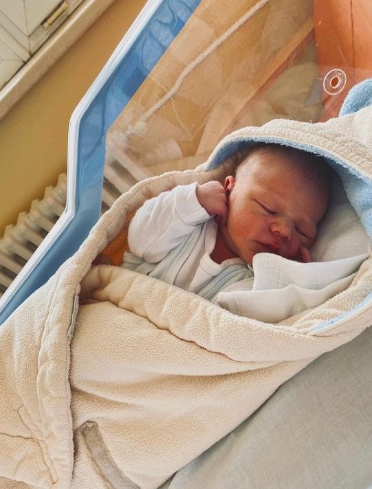 Se snoubencem mu Nicole dala jméno Vincent. Se snoubencem mu Nicole dala jméno Vincent.