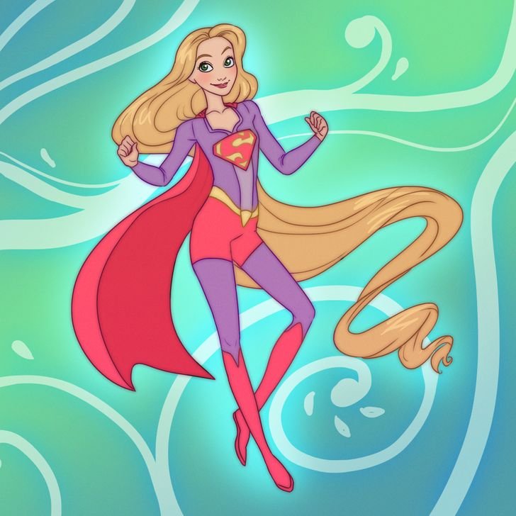 Rapunzel - Superman Rapunzel - Superman