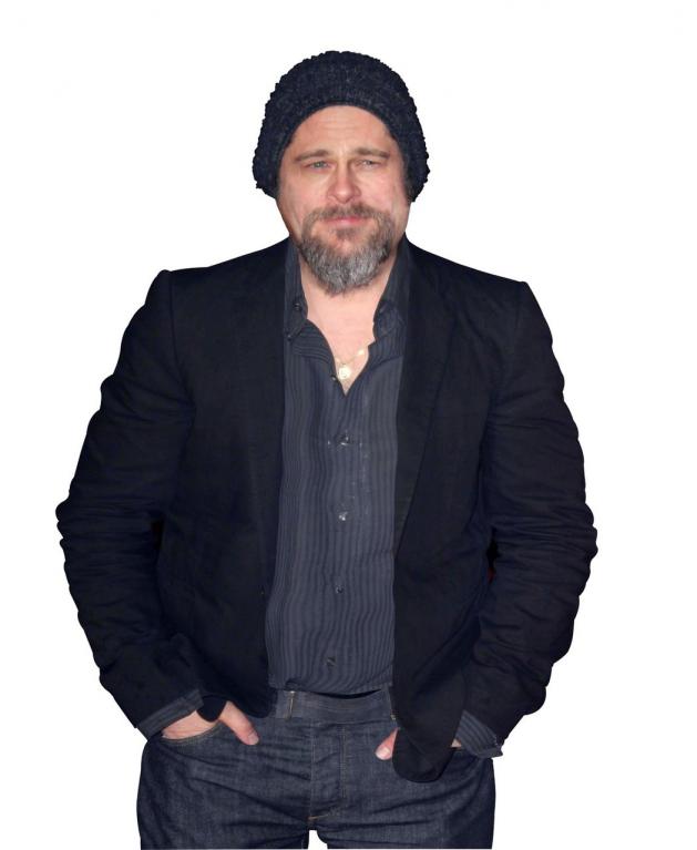 Celebrity, které přes svátky přibraly - Brad Pitt Celebrity, které přes svátky přibraly - Brad Pitt