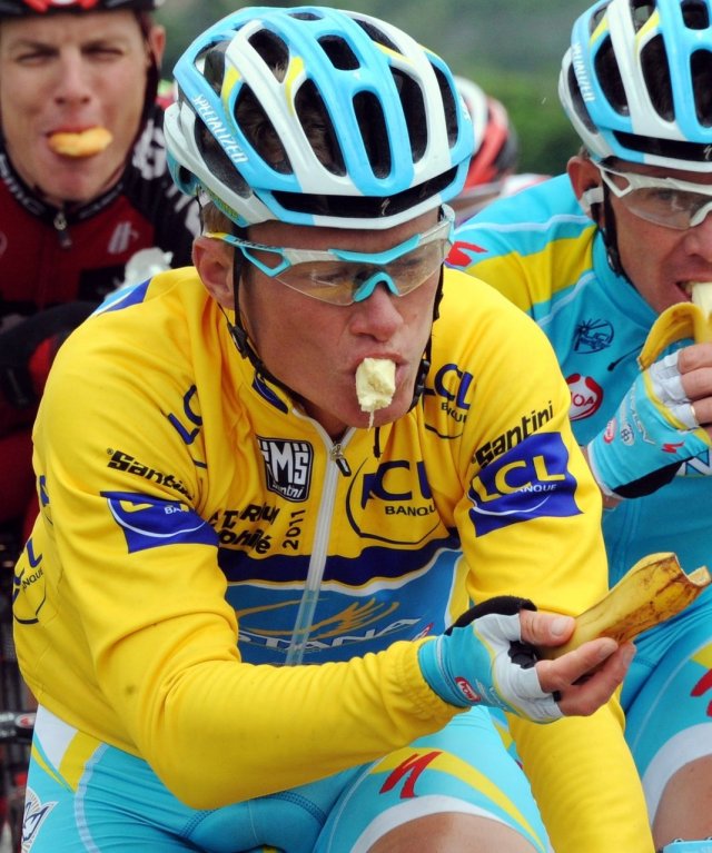 Banán u sportovců vítězí. A nemusí to být jen cyklisté. Banán u sportovců vítězí. A nemusí to být jen cyklisté.