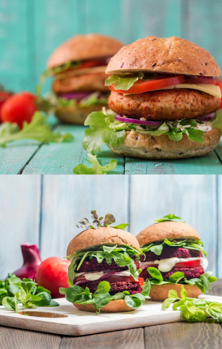 co je zdravější - burger co je zdravější - burger