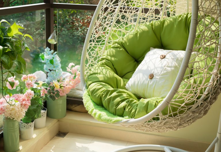 I na balkoně můžete perfektně relaxovat. I na balkoně můžete perfektně relaxovat.